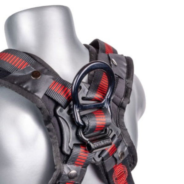 Kapture 5 Point Elite+ Full Body Harness  - Dorsal D-Ring - QC Chest - Torso Adjusters - Tongue Buckle Legs & Shoulder Pads - All Sizes