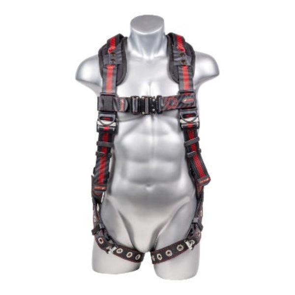 Kapture 5 Point Elite+ Full Body Harness  - Dorsal D-Ring - QC Chest - Torso Adjusters - Tongue Buckle Legs & Shoulder Pads - All Sizes