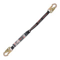 Shock Absorbing Lanyard - Clear Shock Pack - 2 Snap Hooks - All Sizes
