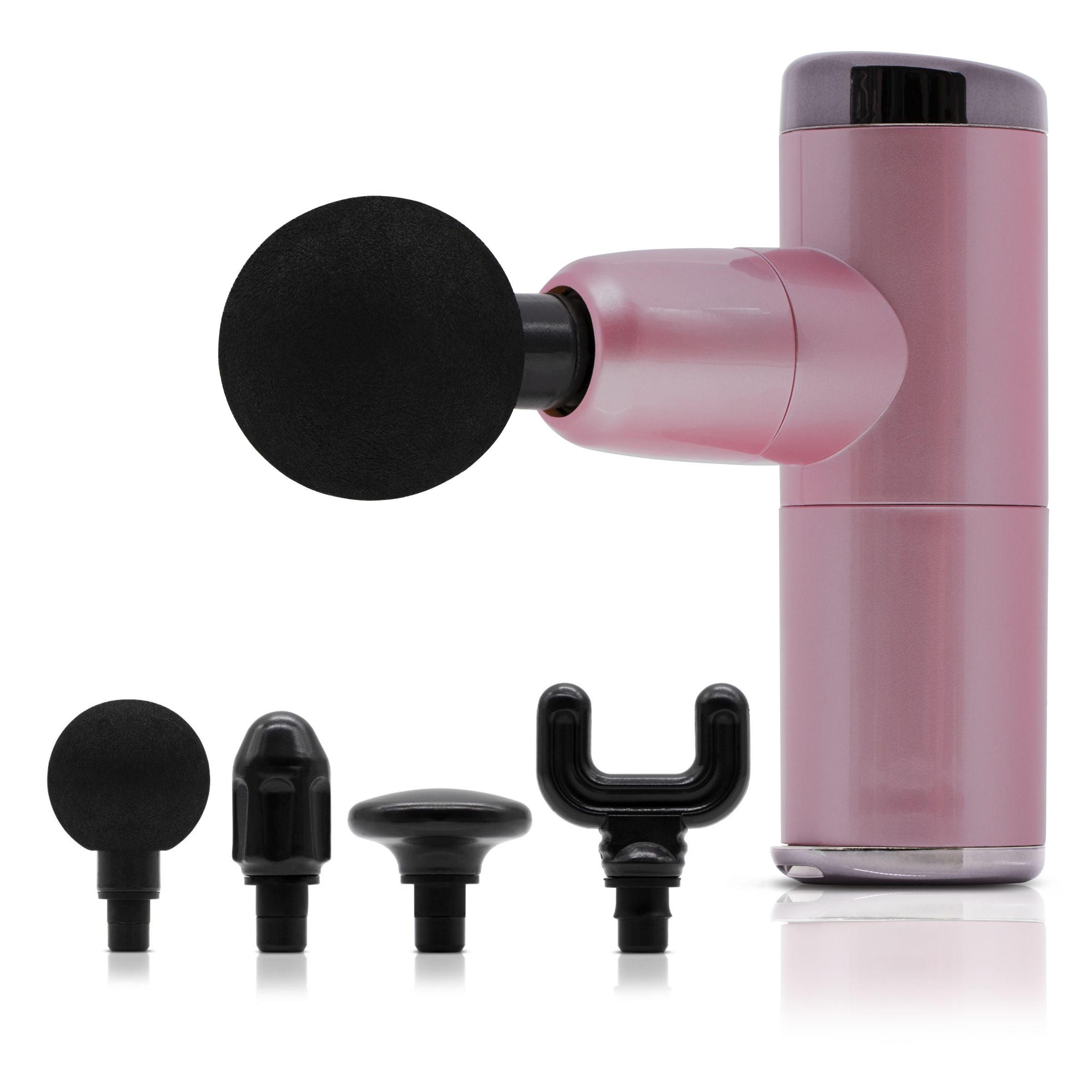 Portable Massage Gun Ð Deep Tissue Percussion Massager, Handheld Quiet Fascia Gun for Muscle Pain and Soreness Relief