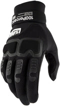 100% Langdale Gloves - Black Full Finger Men's Medium