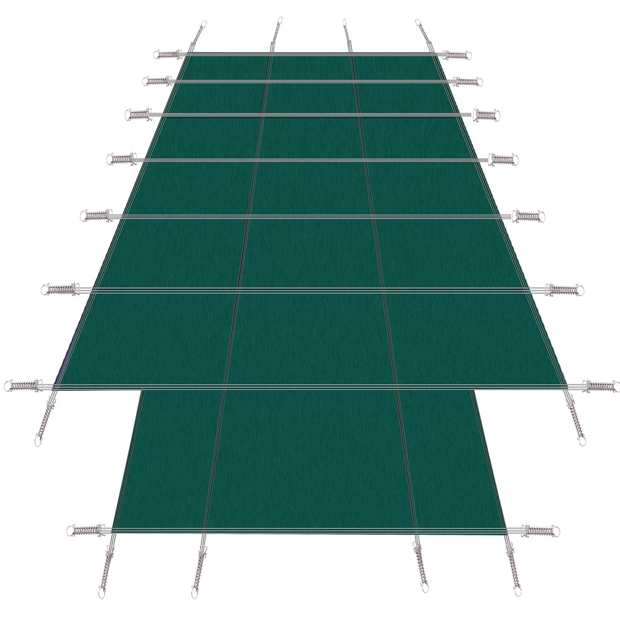 16 x 32 Ft High Strength Pool Safety Cover for Inground Pools