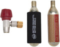 Planet Bike Red Zeppelin Inflator Includes Two Threaded 16g Cartridges Sleeve