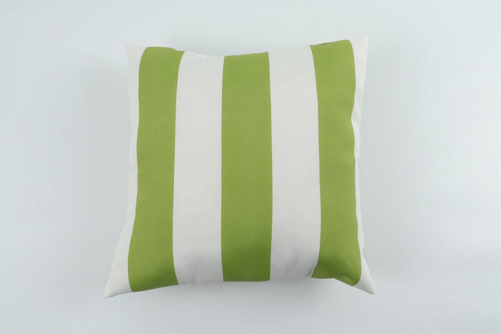 2 Pack Outdoor Throw Pillows, Waterproof & Fade-Resistant Patio Cushions (18x18 Inch)