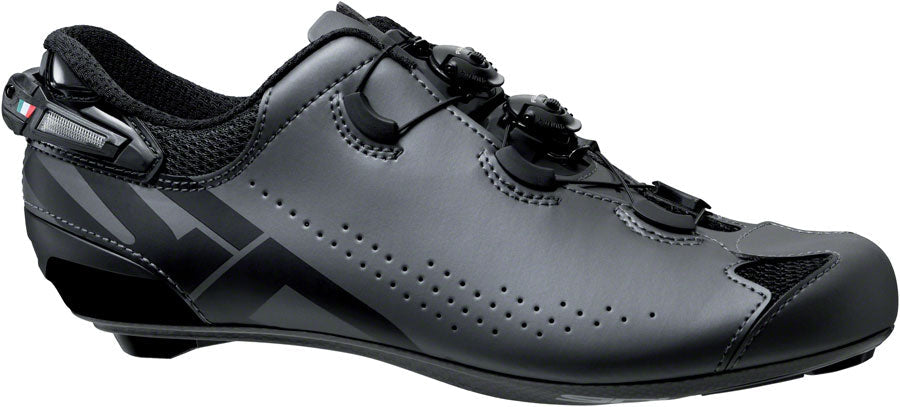 SIDI Shot 2S Road Shoes - Men's Anthracite/Black 46