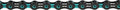 KMC DLC 11 Chain - 11-Speed 118 Links Black/Celeste