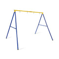 660 LBS Extra-Large A-Shaped Swing Stand with Anti-Slip Footpads (Without Seat)-Yellow