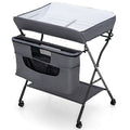 Portable Adjustable Height Newborn Nursery Organizer with