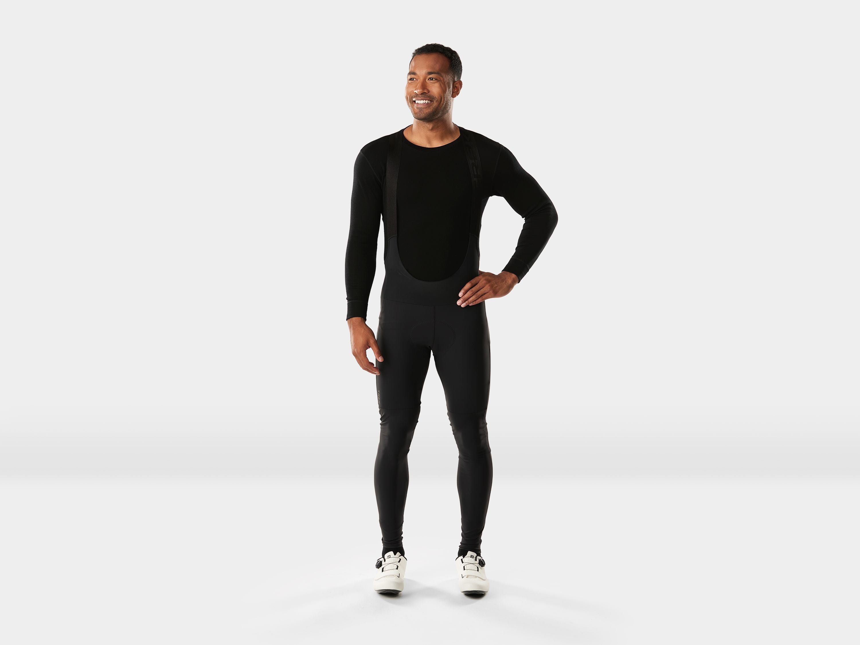 Tight Trek Circuit Thermal Bib Small Black