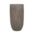 Magnesium Oxide Planter For Outdoor Use - Natural Wood