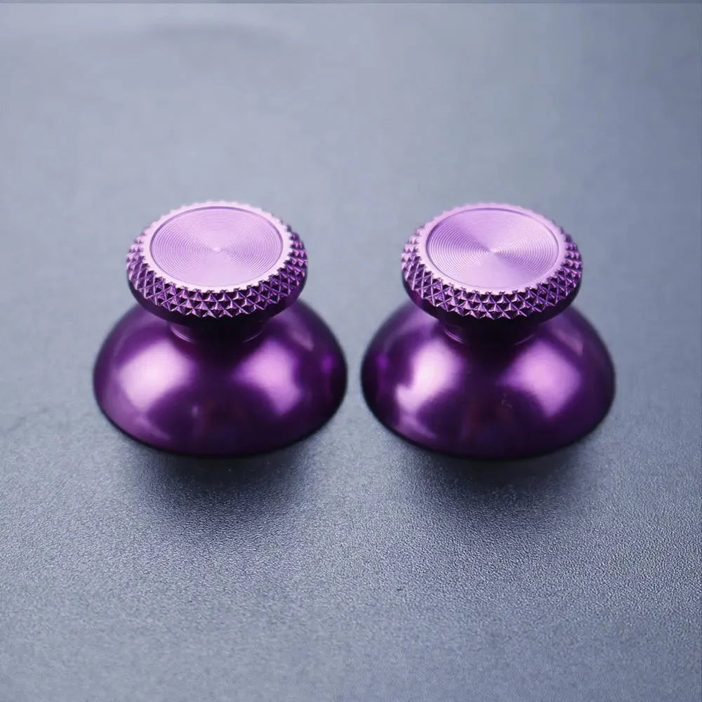 Aluminum Metal Joystick Thumbstick Caps | Premium Replacement Grip Covers for PS5 Controllers