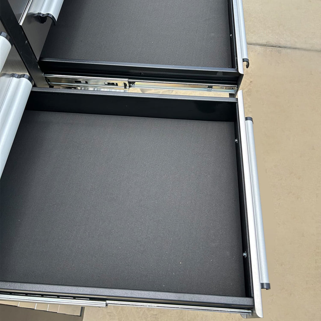 10ft Workbench Cabinet(30 Drawers, 2 Cabinets & 1 Pegboard)