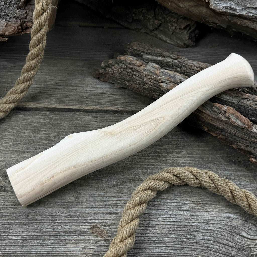 Ash Wood Axe Handle with Red Oak Wedges, 31 cm (12.2 inches)