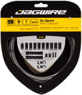 Jagwire 2x Sport Shift Cable Kit SRAM/Shimano Ice Gray