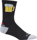 SockGuy SGX Tallboy Socks - 6" Black Large/X-Large