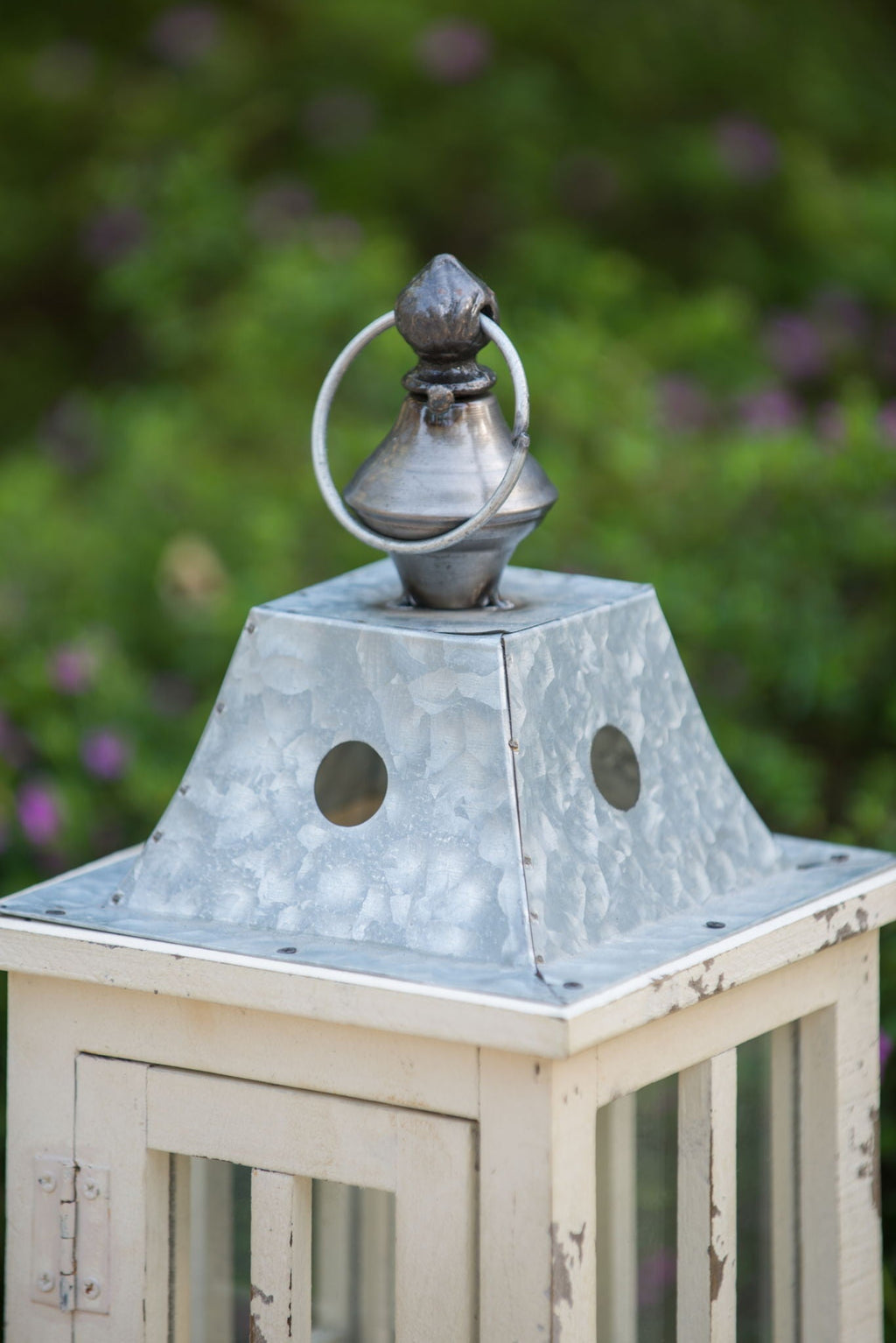 Wooden Candle Lantern Decorative Hurricane Lantern Holder