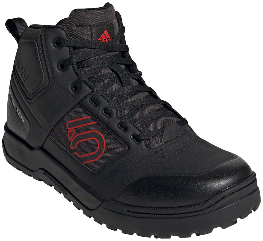 Five Ten Impact Pro Mid Flat Shoes  -  Men's Core Black/Red/Core Black 9