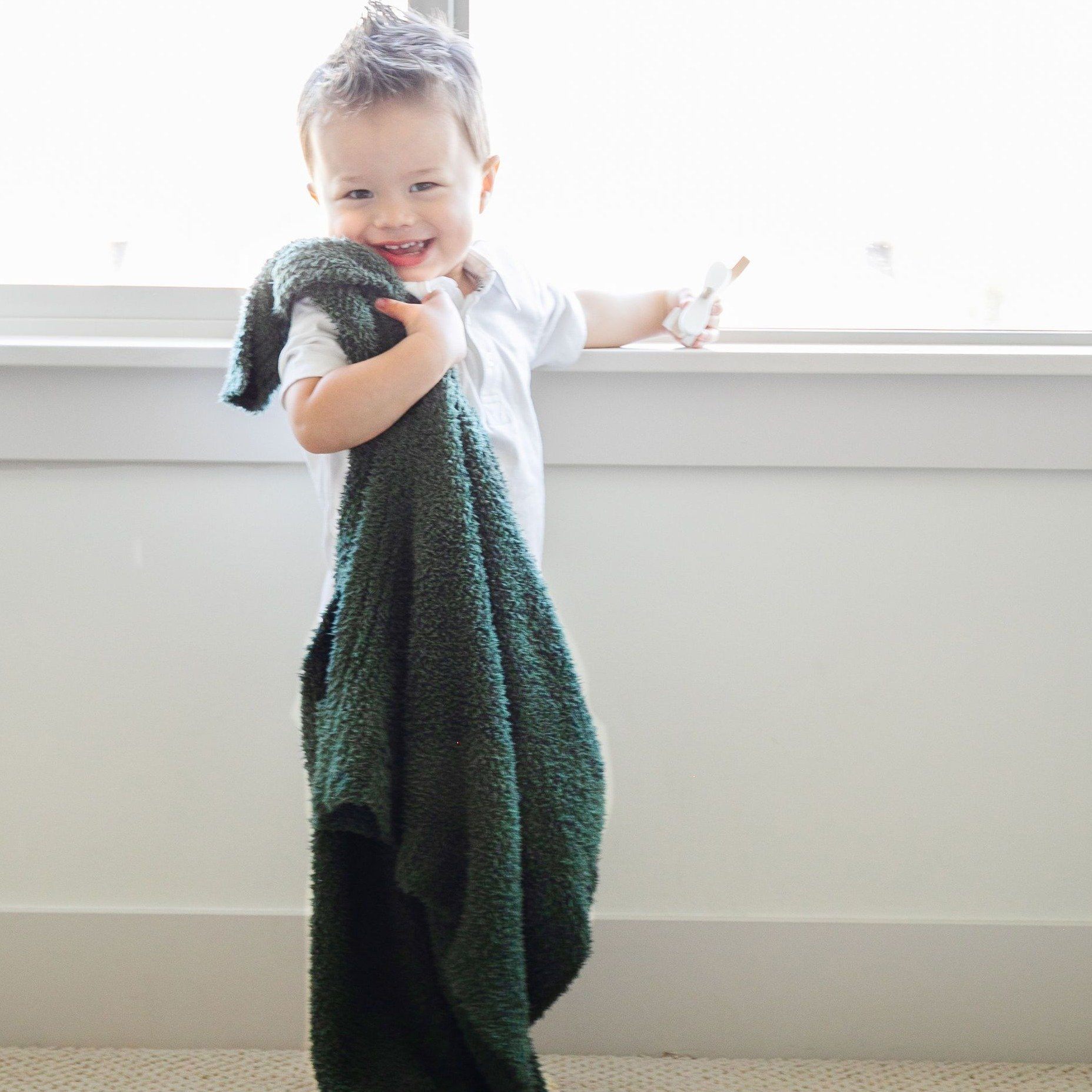 Bamboni® Receiving Blanket 30" x 40" Bamboo Rayon Blend