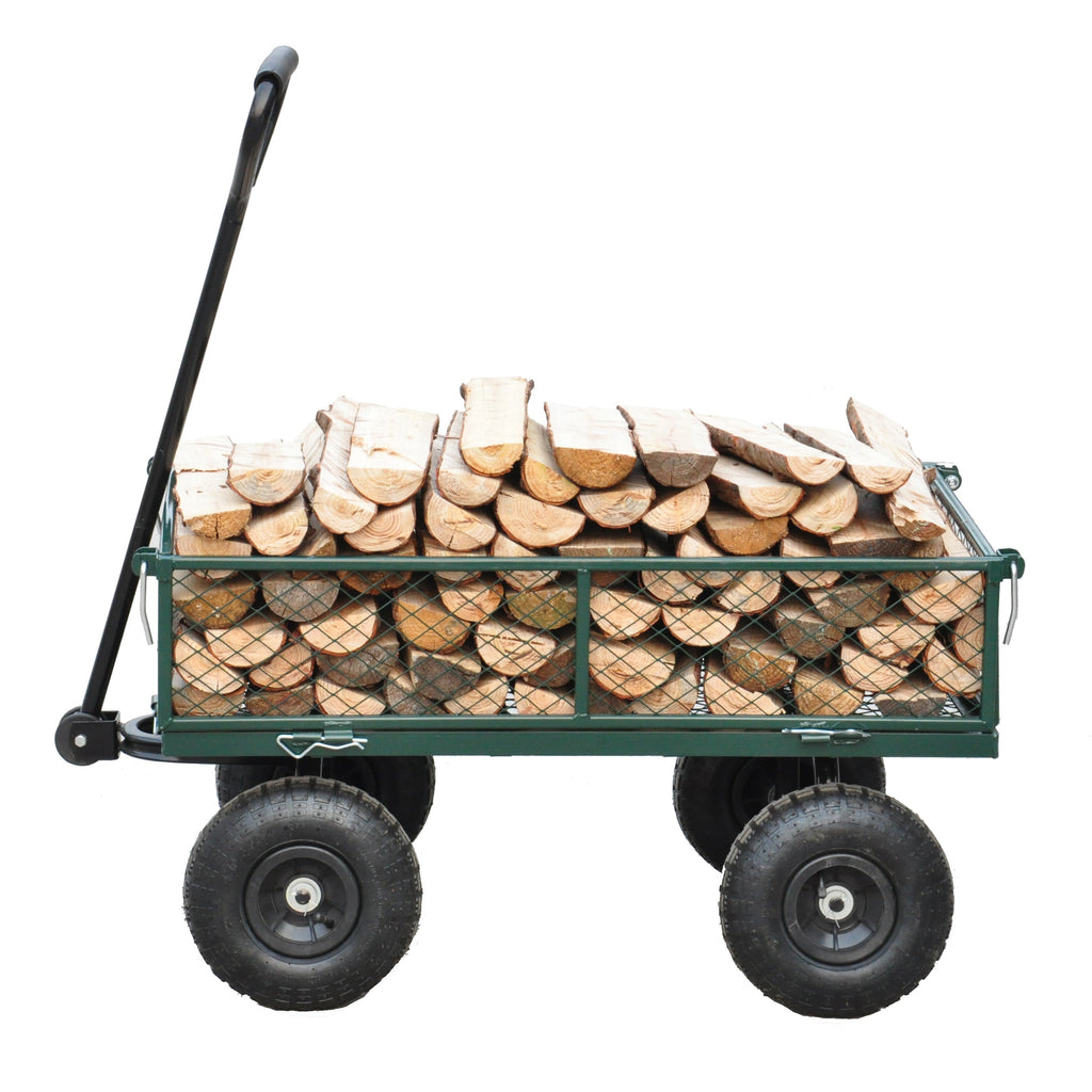 Wagon Cart Garden Cart Trucks in Green