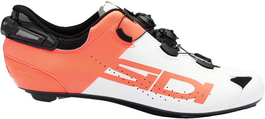 SIDI Shot 2S Pro Road Shoes - Men's White/Coral 43