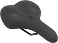 MSW Men's Saddle - Memory Foam Soft Touch Cover Steel Black
