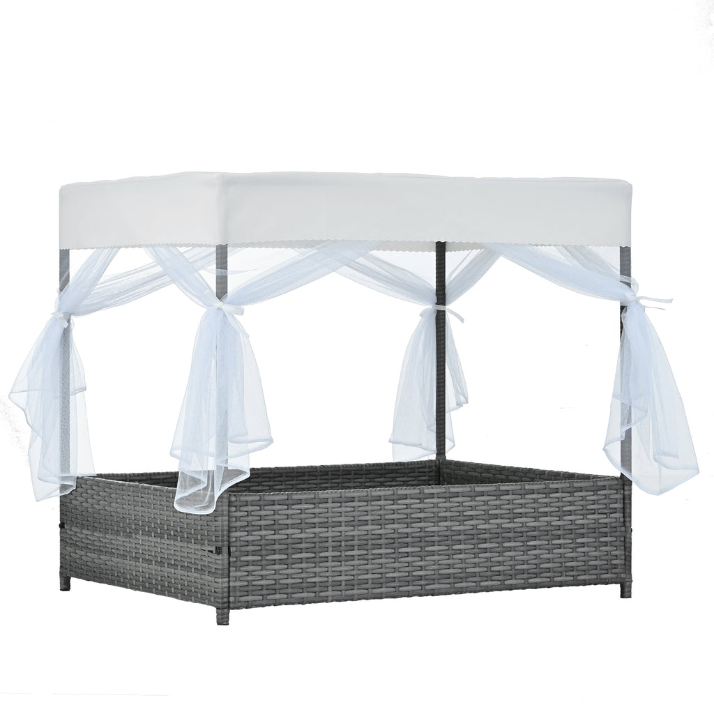 Dog Bed With Curtain