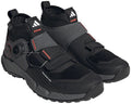 Five Ten Trailcross Pro Mountain Clipless Shoes - Men's Gray Five/Core BLK/Red 7.5