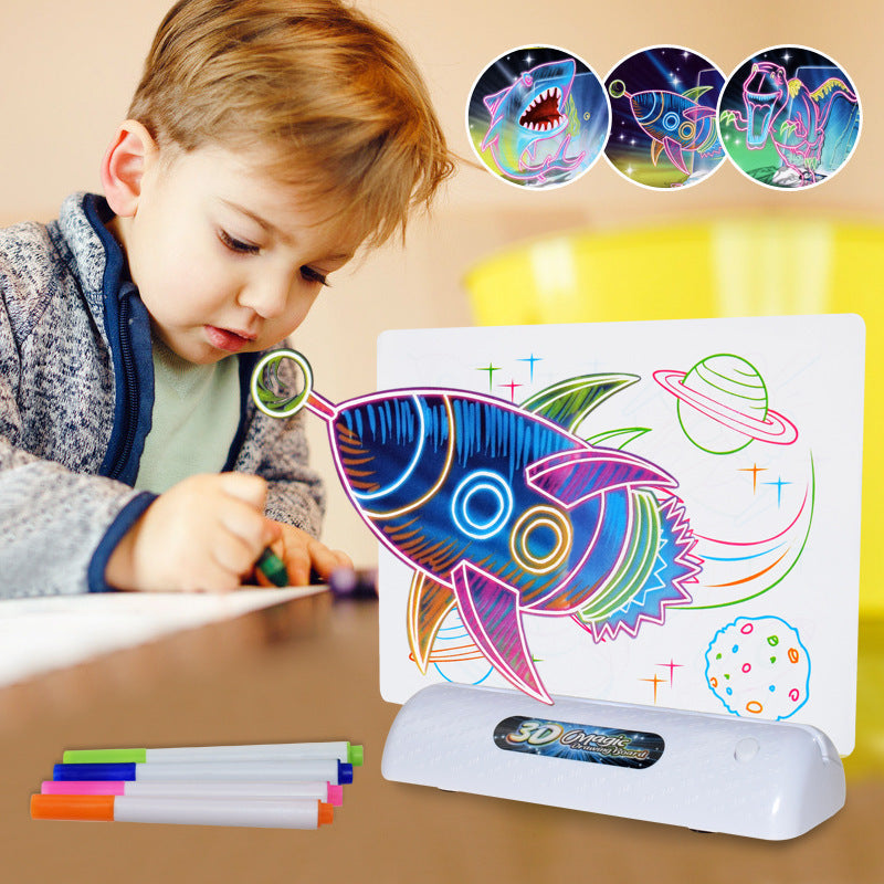 Three-dimensional Writing Board Graffiti Board