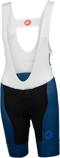Salsa Team Polytone Women's Bib Short - Dark Blue Large