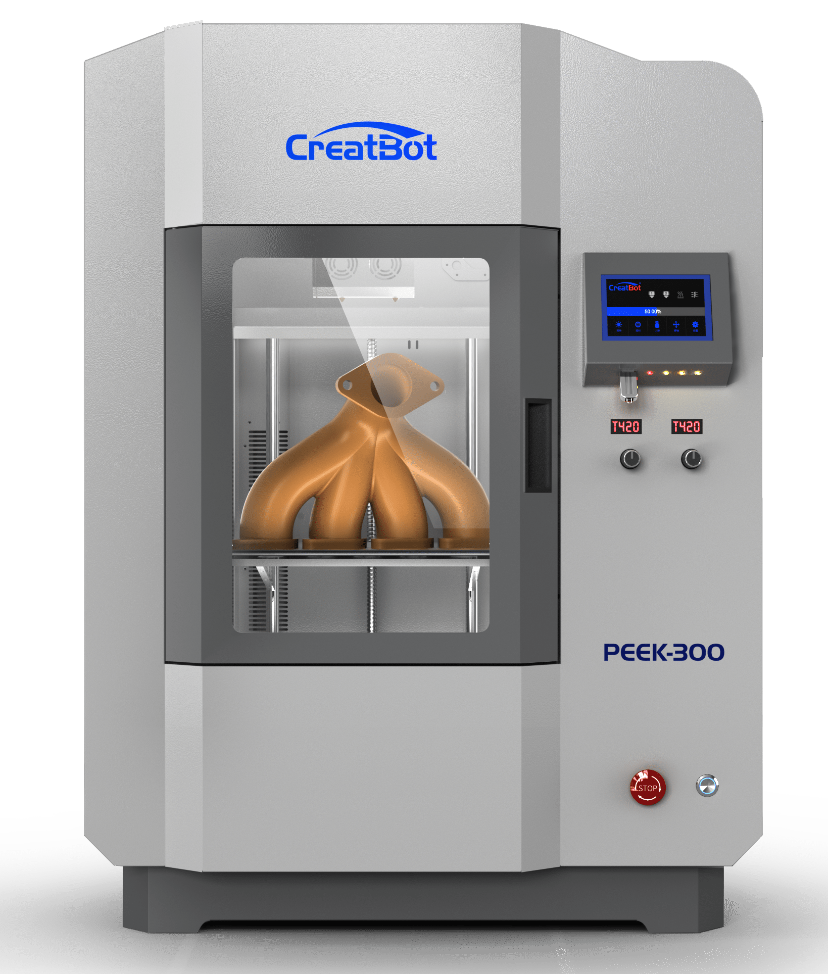 Creatbot Peek-300 Gen 2 Ultra High-Temperature Industrial Size 3d Printer
