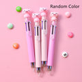 Cartoon Colored Push Action Ballpoint Pen