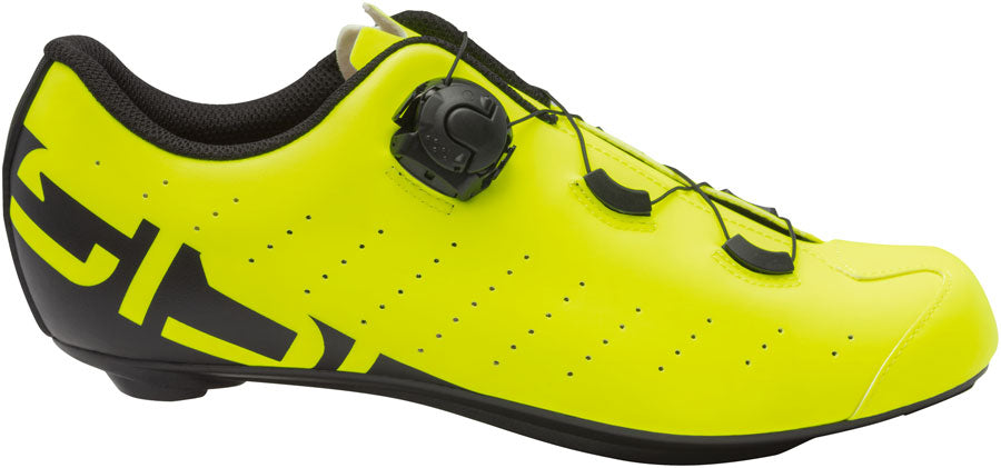 SIDI Fast 2 Road Shoes - Men's Yellow Fluo/Black 40.5