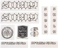 Surly Born to Lose Decal Set - White