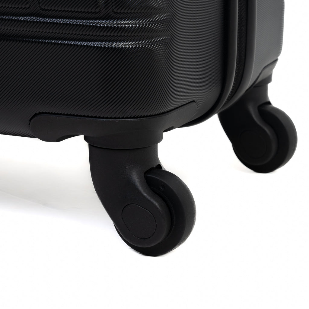 GigaTech 9-Piece Black Luggage Set With TSA Lock
