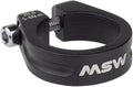 MSW Seatpost Clamp - 29.8mm Bolt-On Black