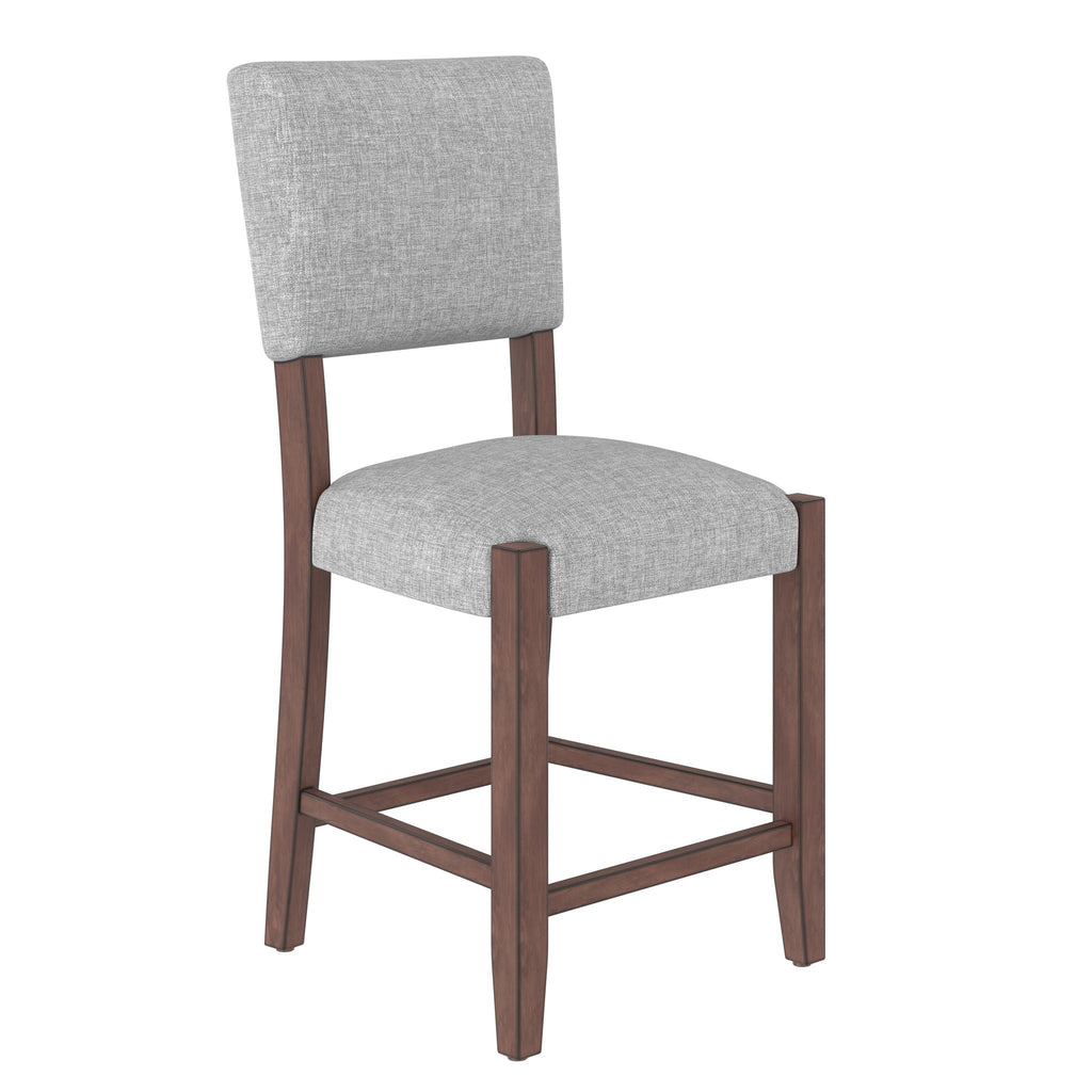 Mid Century Modern Bar Stools, Upholstered Counter Chairs