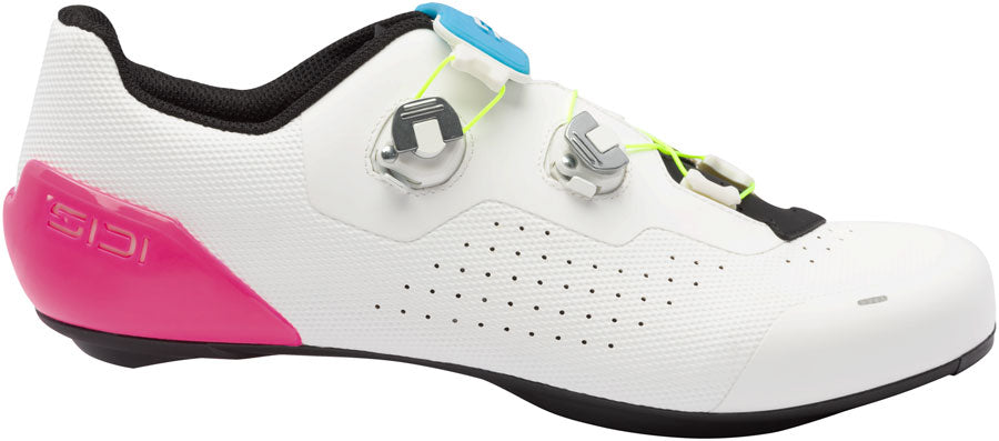 SIDI Genius X WYVE Road Shoes - Men's White Fluo 44