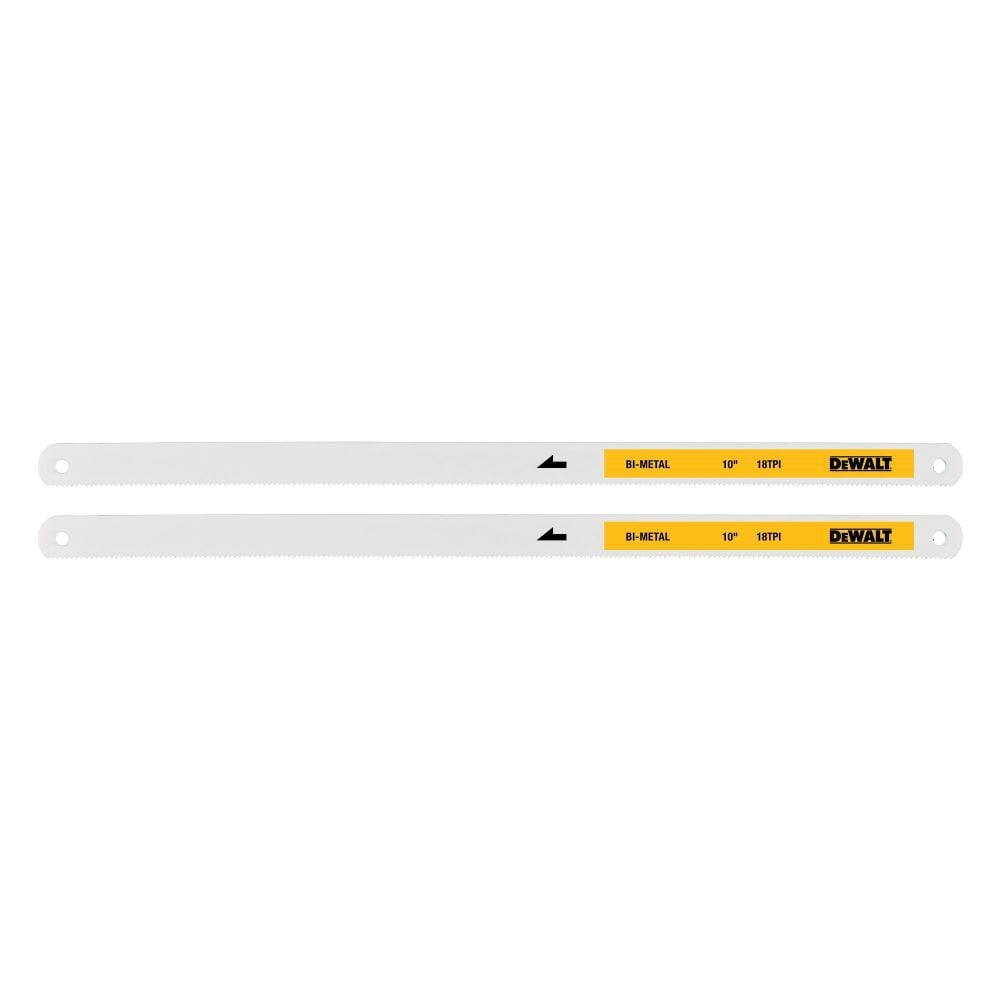DeWalt DWHT20548 10" BIMTL Hacksaw Blade 18T