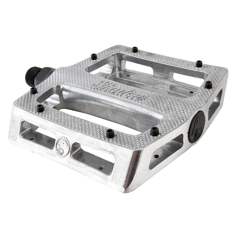 The shadow conspiracy Metal Pedal 9/16` Loose Ball Silver Extra Pins Alloy 105x100mm