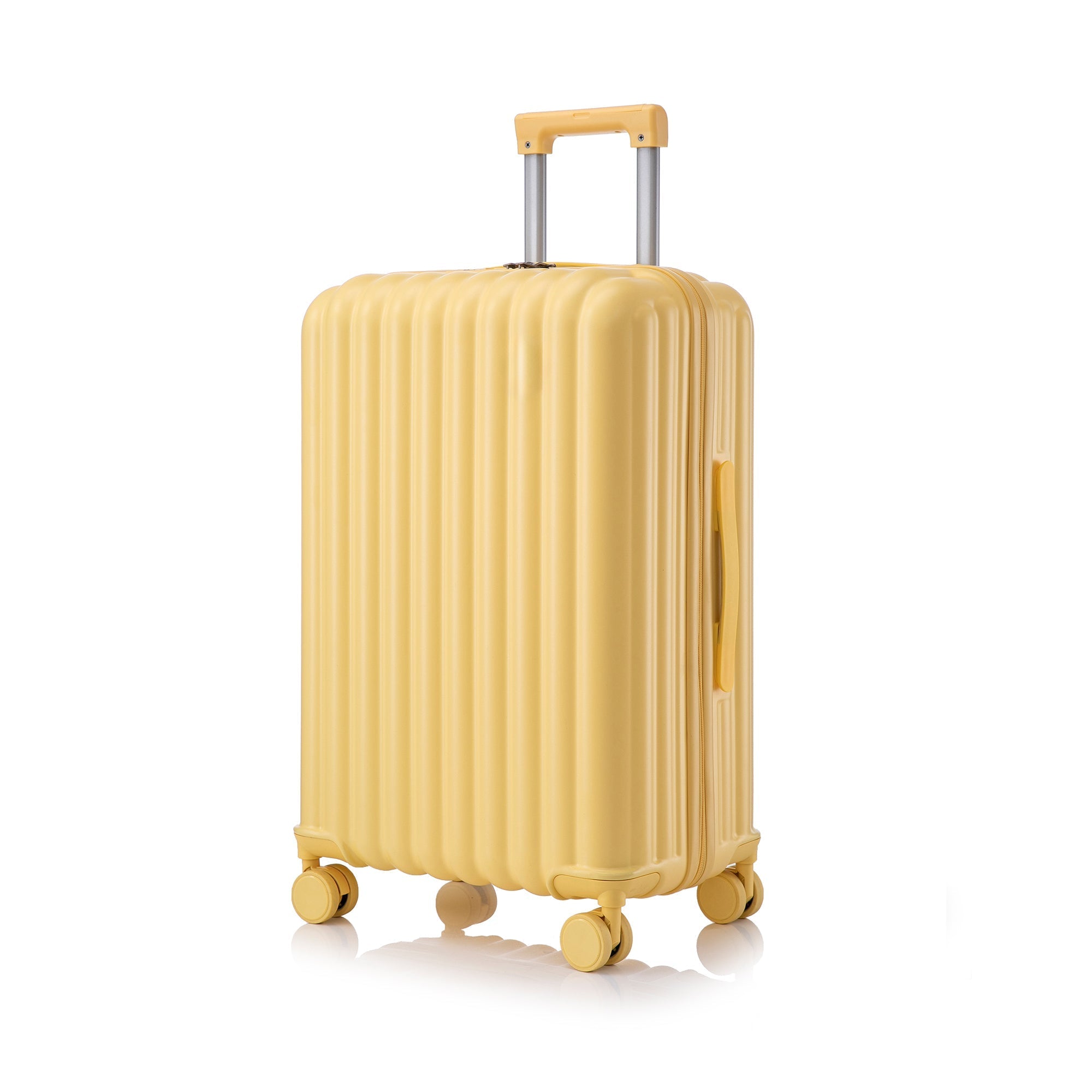 20/24/28 ABS Spinner Wheel Luggage Set with USB Port & Cup Holder