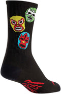 SockGuy SGX Three Amigos Socks - 6" Black Large/X-Large