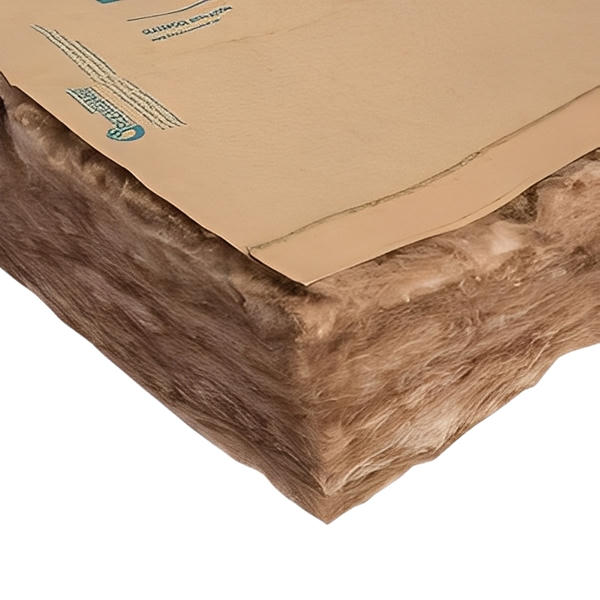 Knauf Ecobatt R-22 Kraft Faced Fiberglass Insulation Batts 6.5 in x 15 in x 48 in (5 Bags)