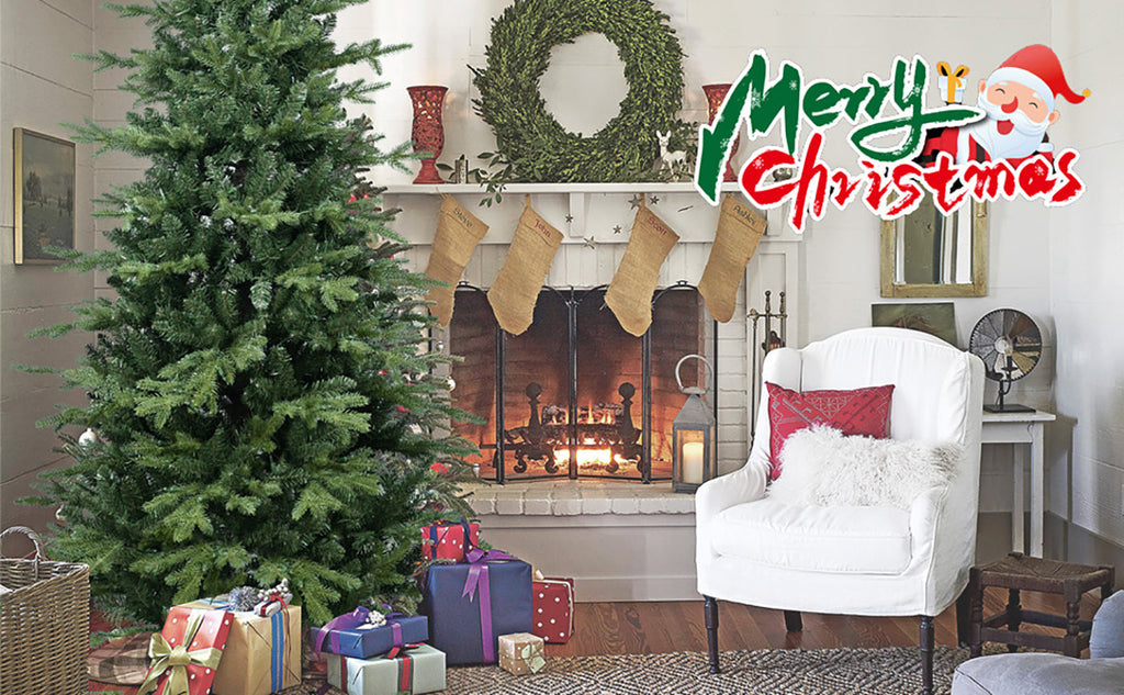 4FT Green PVC and PE Christmas Tree with 919 Tips