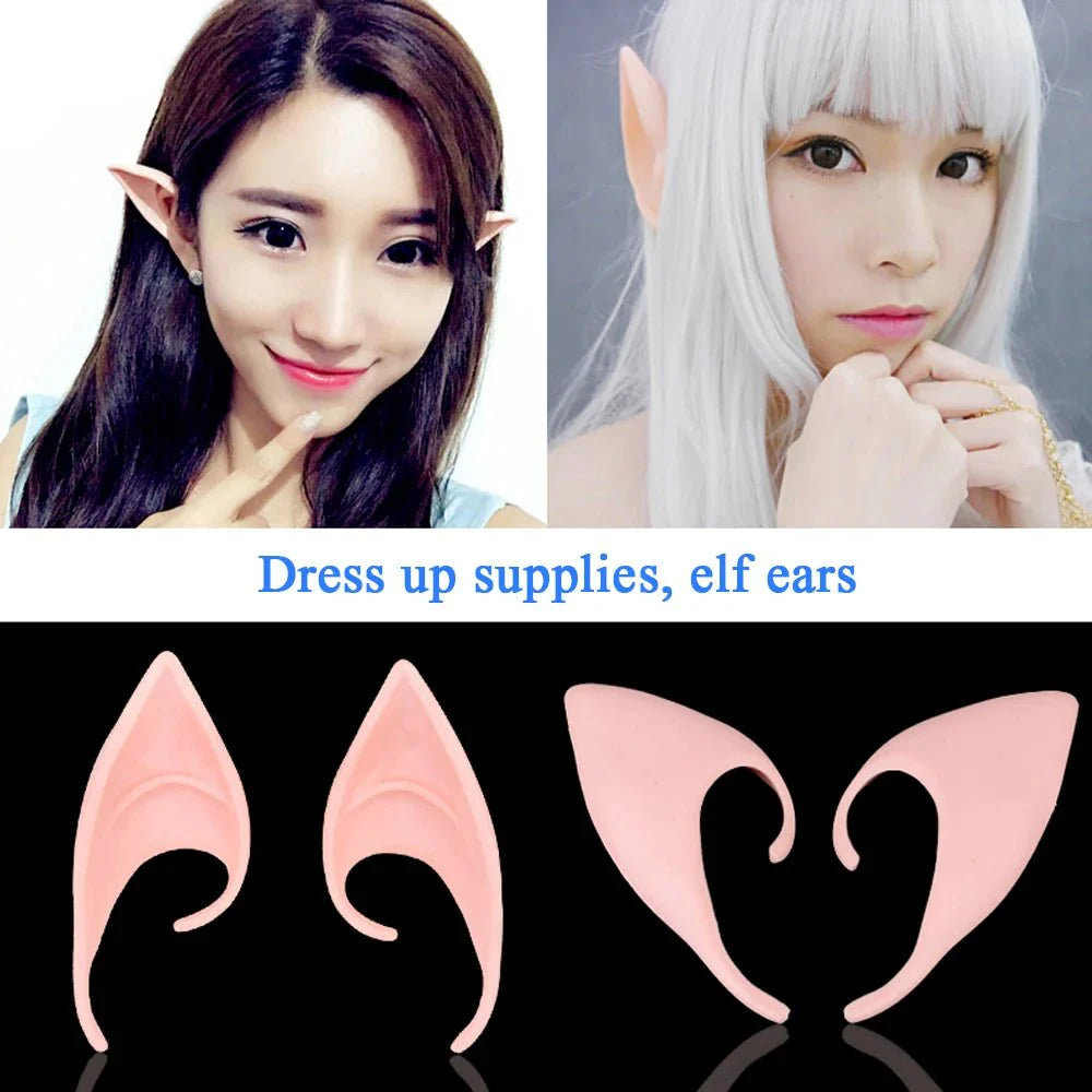 Elf Ears Latex Costume Props | Fairy, Angel, and Cosplay Accessories