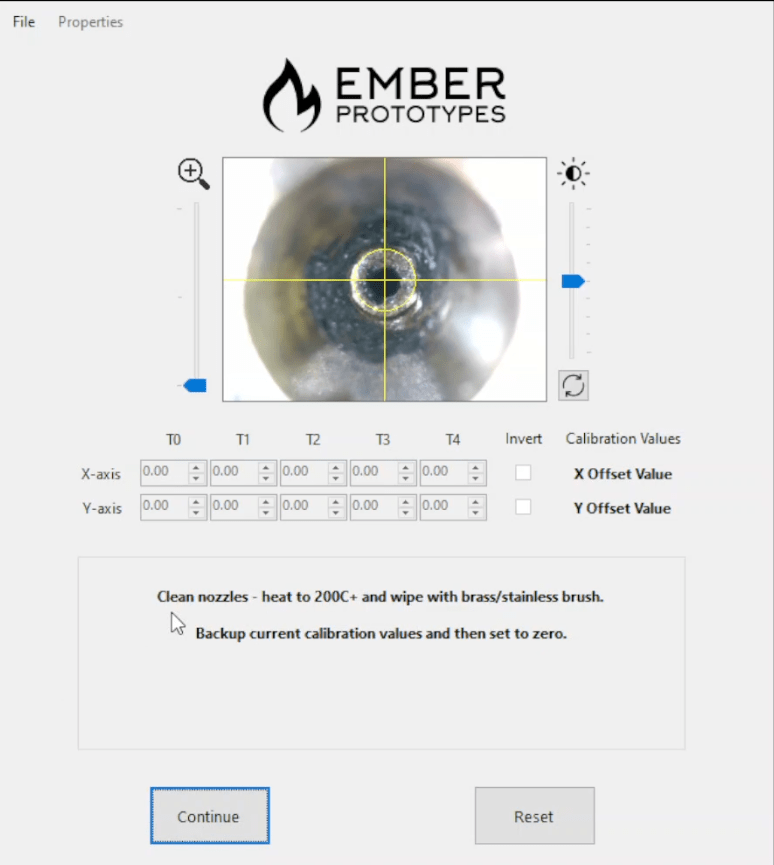 Ember Prototypes Camera-Assisted Calibration Tool
