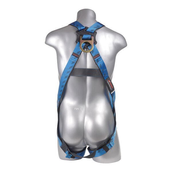 Kapture 3 Point Essential Full Body Harness - 3D-Rings - Pull Thru Legs - Shoulder Pads - All Sizes