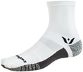 Swiftwick Flite XT Mid Crew Socks - 5" White X-Large