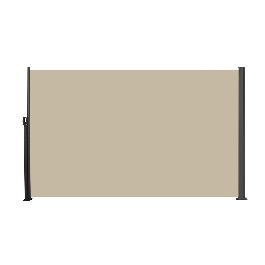 Retractable Side Awning, Waterproof and UV Resistant, Privacy Screen for Patio