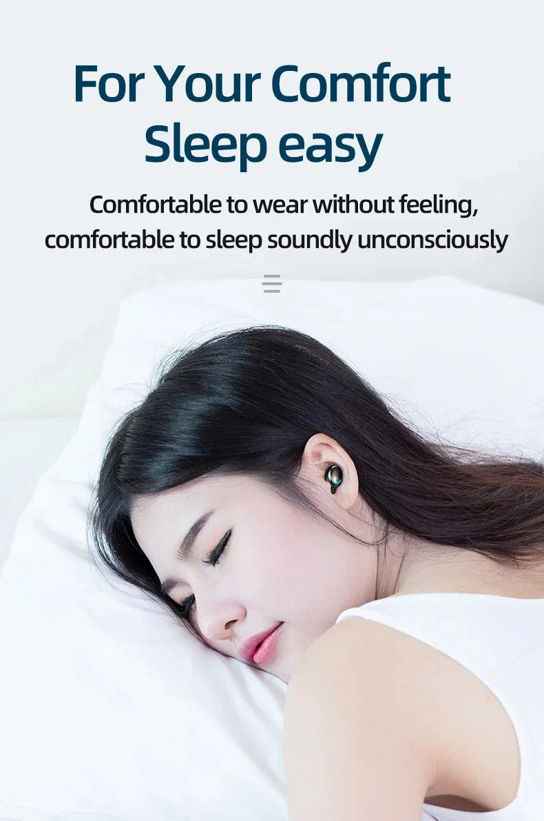 F9-5C Wireless Bluetooth Earphones | 9D Stereo, Waterproof, Noise Cancelling Headset with Charging Case
