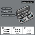 F9-5C Wireless Bluetooth Earphones | 9D Stereo, Waterproof, Noise Cancelling Headset with Charging Case